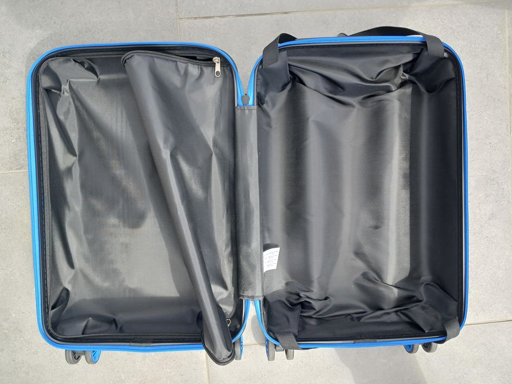 VALISE CABINE RIGIDE SUR ROULETTE 55 CM EN LOT DE 2 Maroquinerie