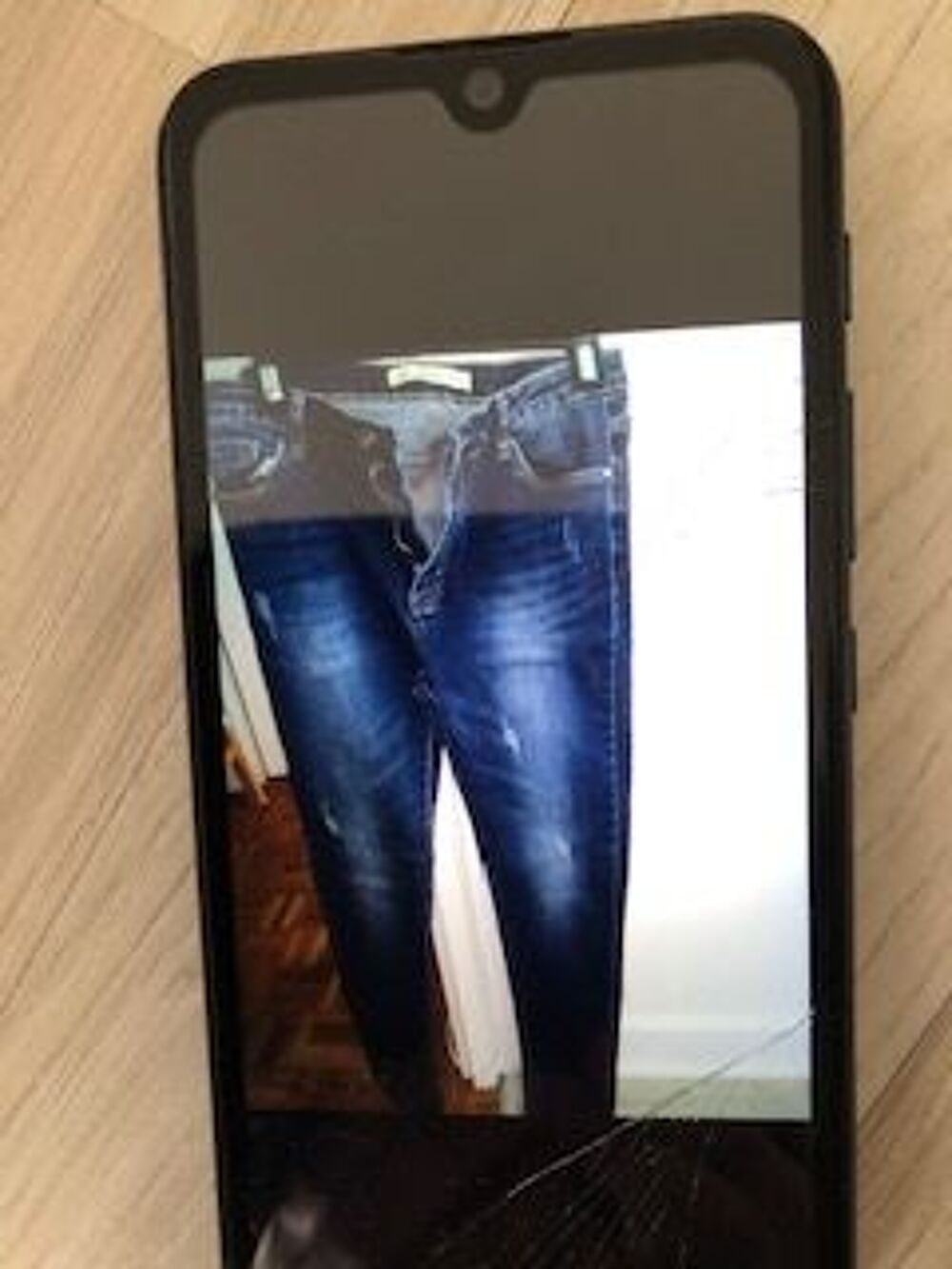 jean bleu slim Vêtements