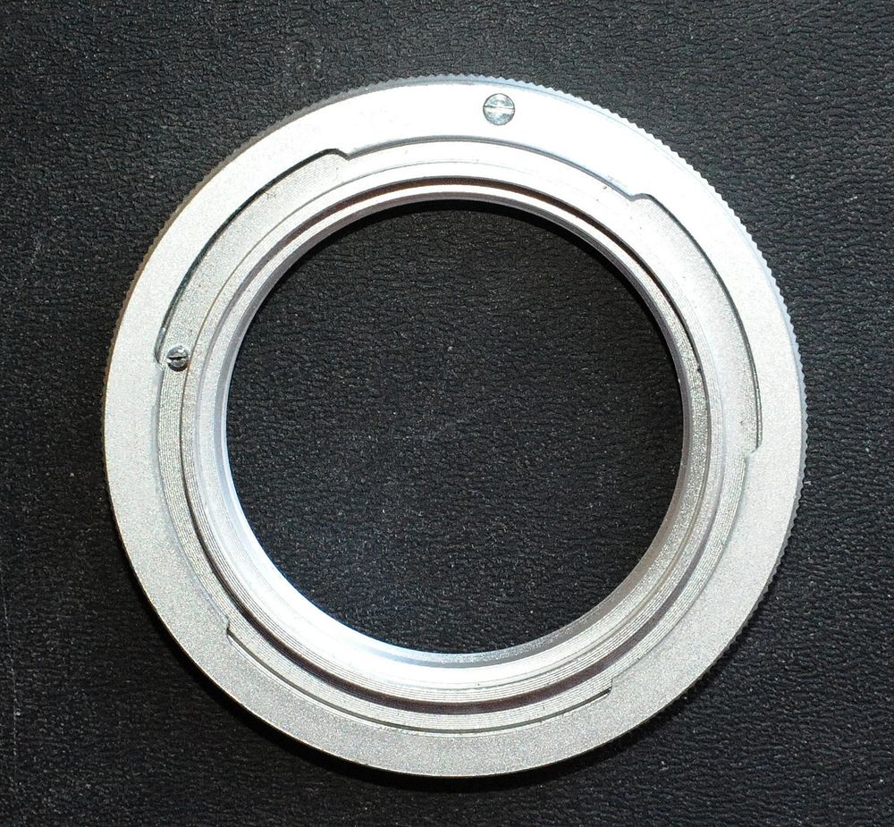BAGUE CANON pour utilisation objectif 42 mm . Photos/Video/TV