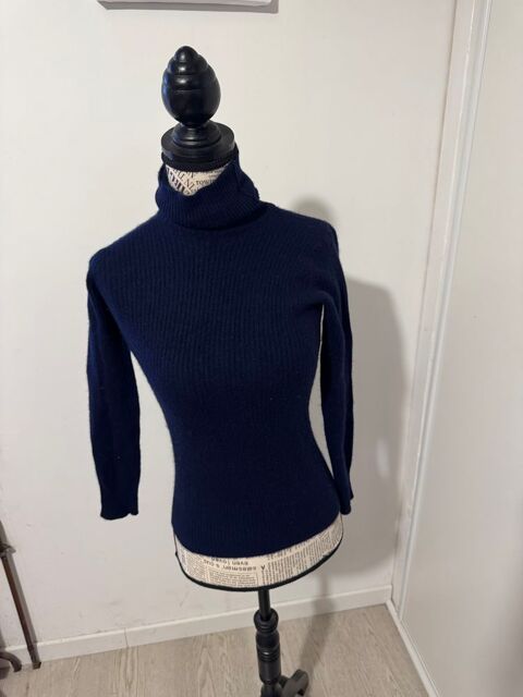 ? Pull Col Roulé Westaway ? 100% Cachemire ? Bleu Marine 125 Précy-sur-Oise (60)