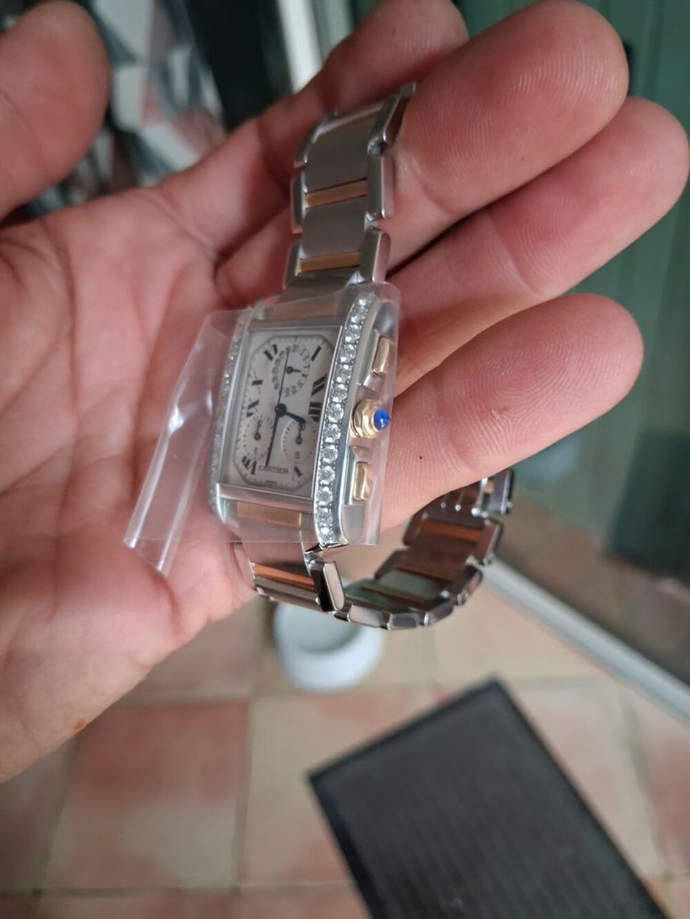 Cartier tank fran&ccedil;ais chronographe Bijoux et montres