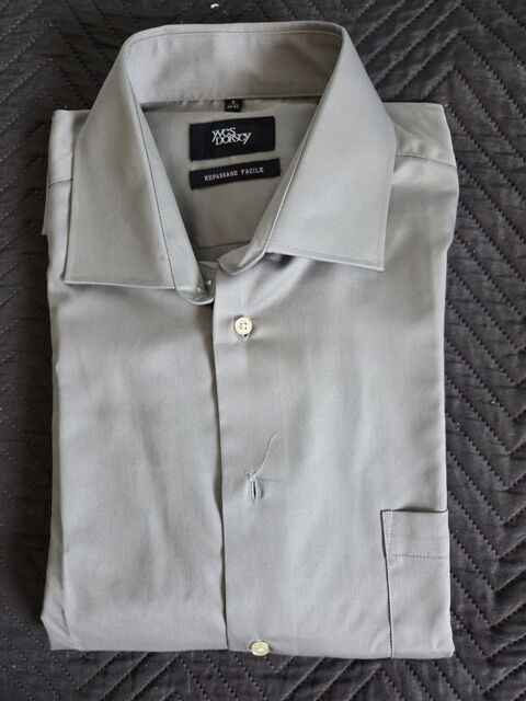 Chemise Yves Dorsey gris clair taille 41?42 neuve 15 Saint-Denis (93)