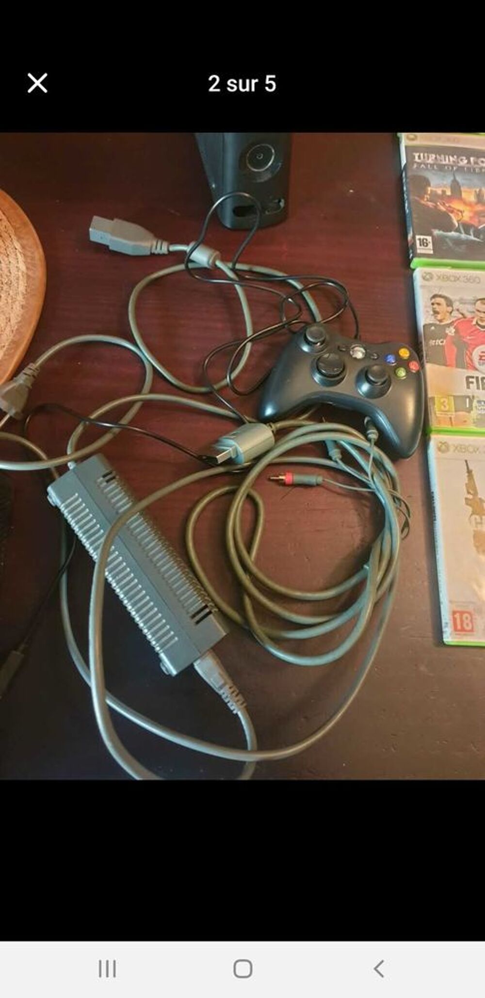xbox 360 1 manette 11 jeux Consoles et jeux vid�os