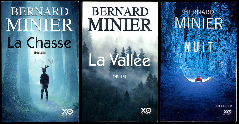 Bernard MINIER / lot de 3 romans thriller Livres et BD
