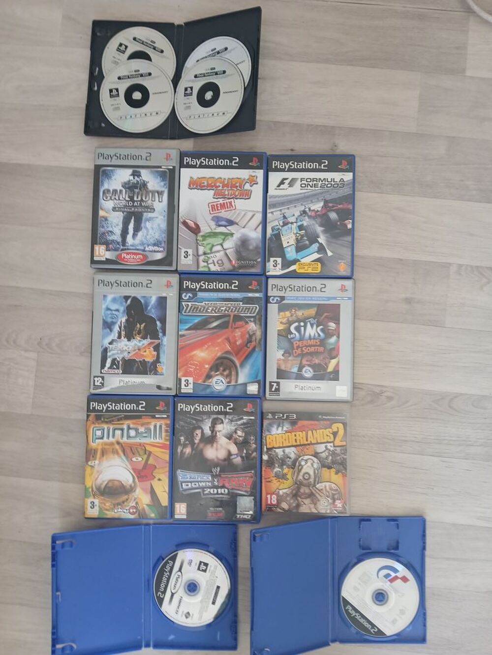 Jeu ps1, ps2 et ps3 Consoles et jeux vidéos