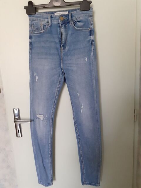 Jean slim trou femme taille 34 6 Grisolles (82)