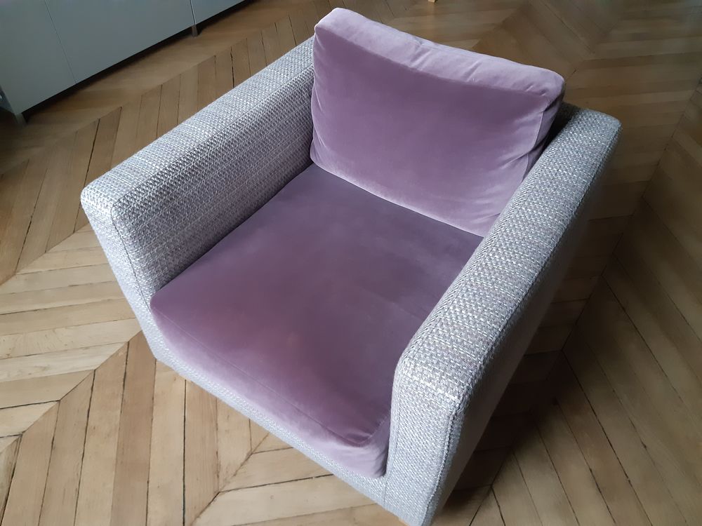 Paire de fauteuils Toile de Mayenne Meubles
