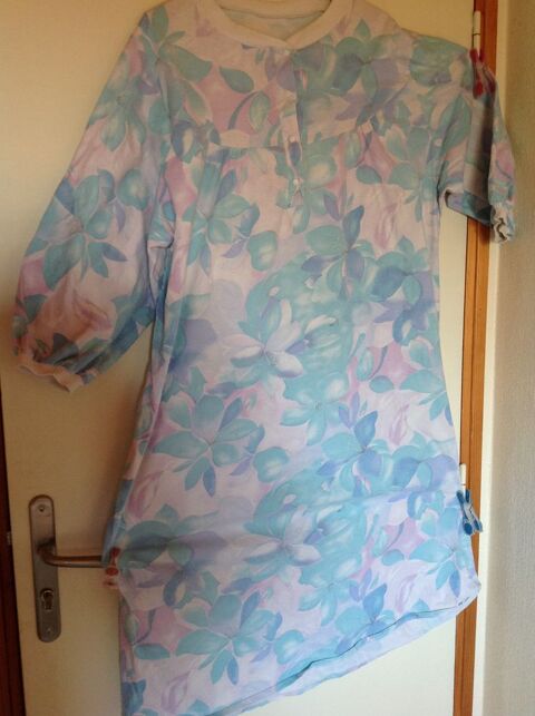 CHEMISE DE NUIT MANCHES LONGUES TONS PASTELS 12 Tr�gunc (29)