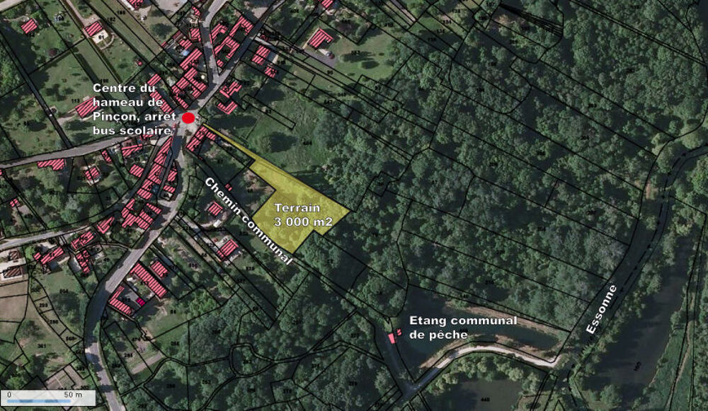 Vente Terrain Magnifique terrain de loisir de 3000 m2 Malesherbes