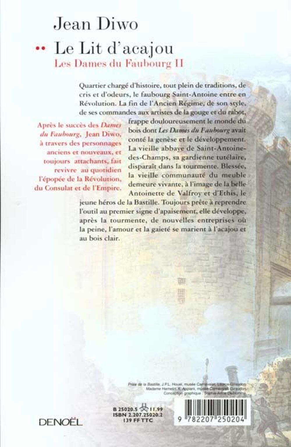 Les dames du faubourg, ii : le lit d'acajou Livres et BD