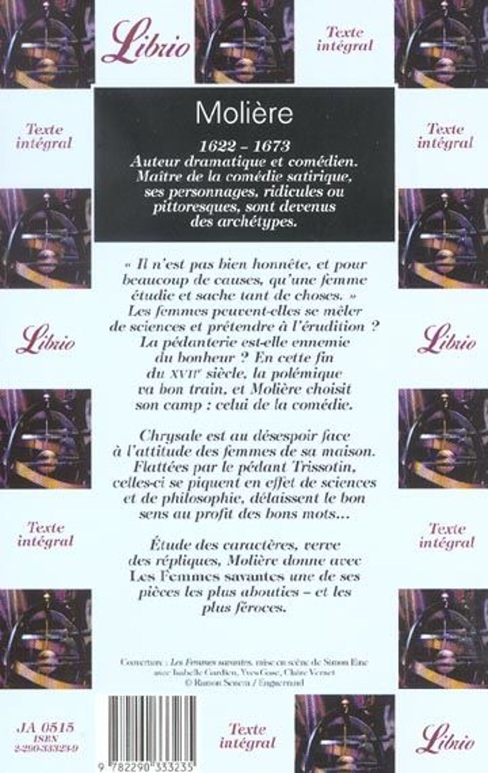 Les femmes savantes
De "Moli&egrave;re" Livres et BD