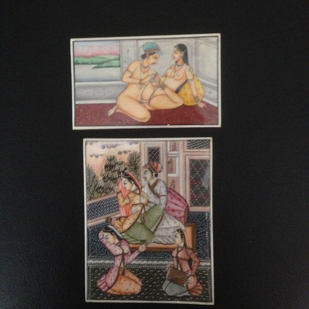 Peintures miniatures indiennes 