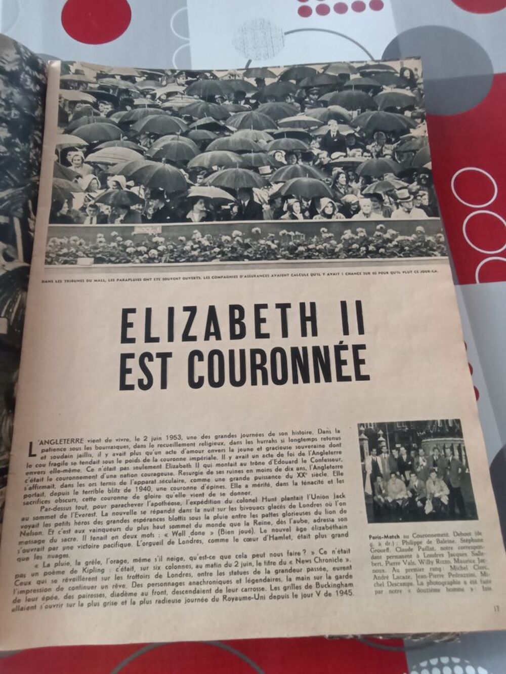 Revues Paris Match Editions Sp&eacute;ciales 