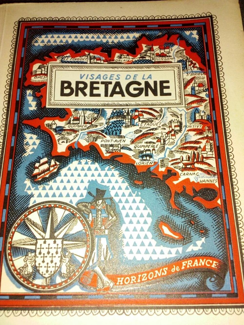 visage de la Bretagne in-8 1949 Livres et BD