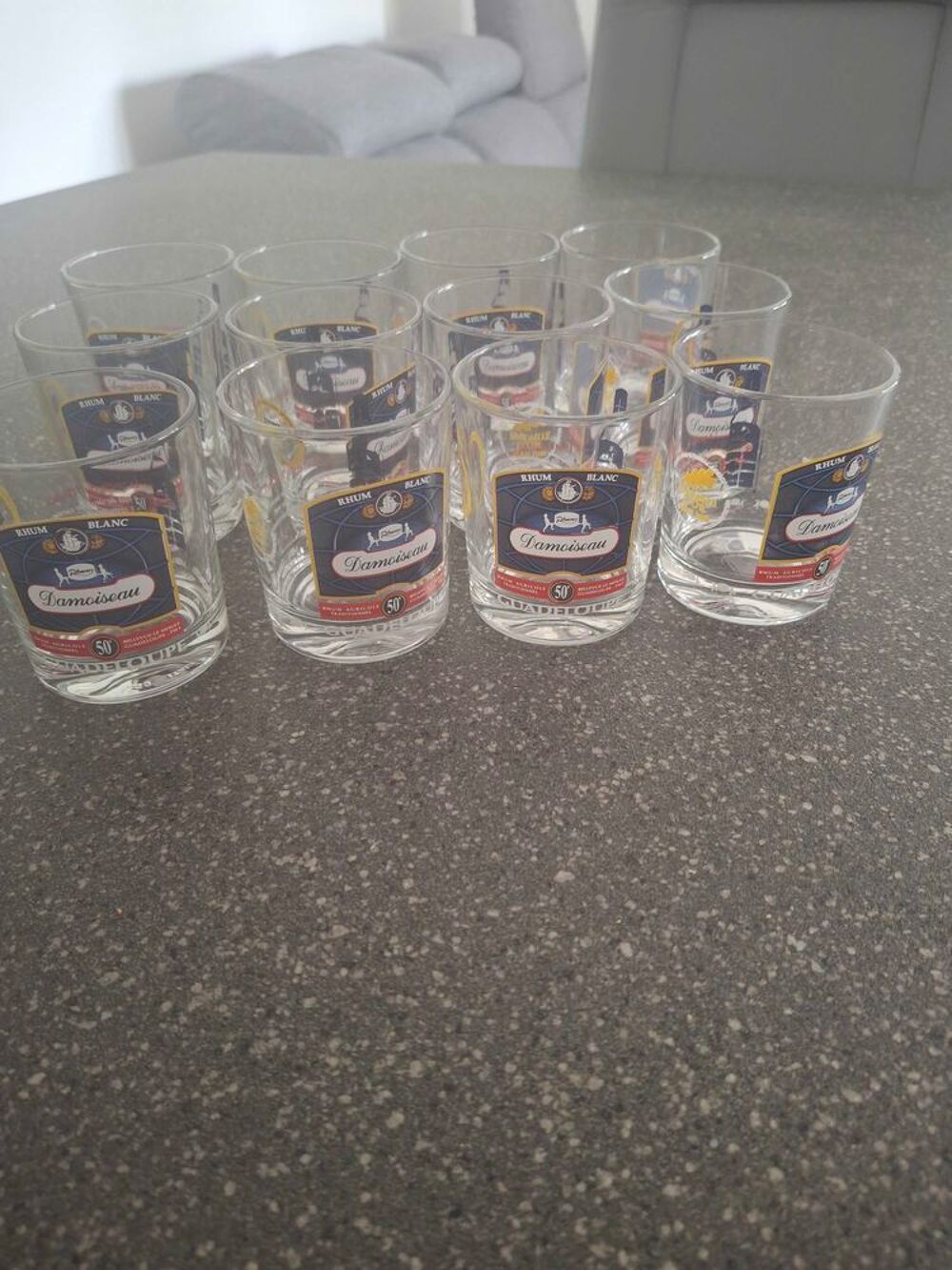 Lot de 12 verres &agrave; ti punch Electroménager