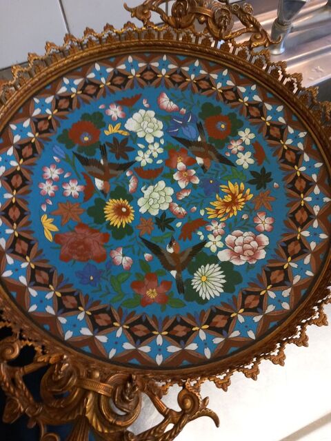 Corbeille o� plateau orientale m�tal 30 Montrouge (92)