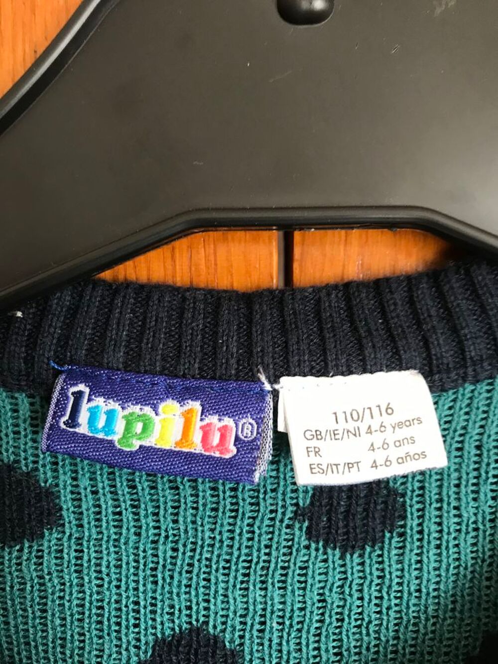 Robe enfant fille " Lupilu " couleur bleu marine / Vêtements enfants