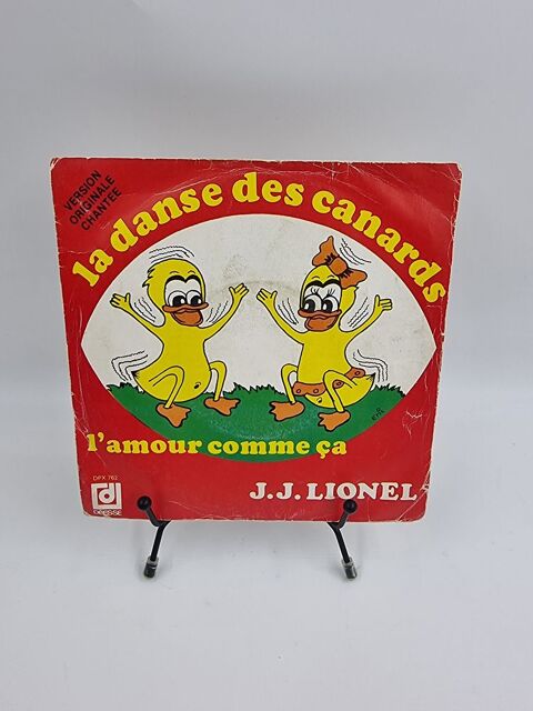 Vinyle 45 tours J.J. Lionel : La Danse des Canards / L'Amour 2 Vulbens (74)