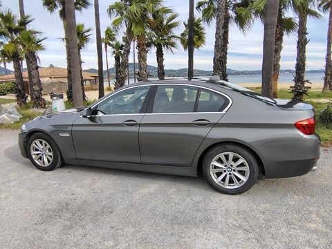 BMW S&eacute;rie 5 520d 184 ch Lounge Plus A 2014 occasion Grimaud 83310