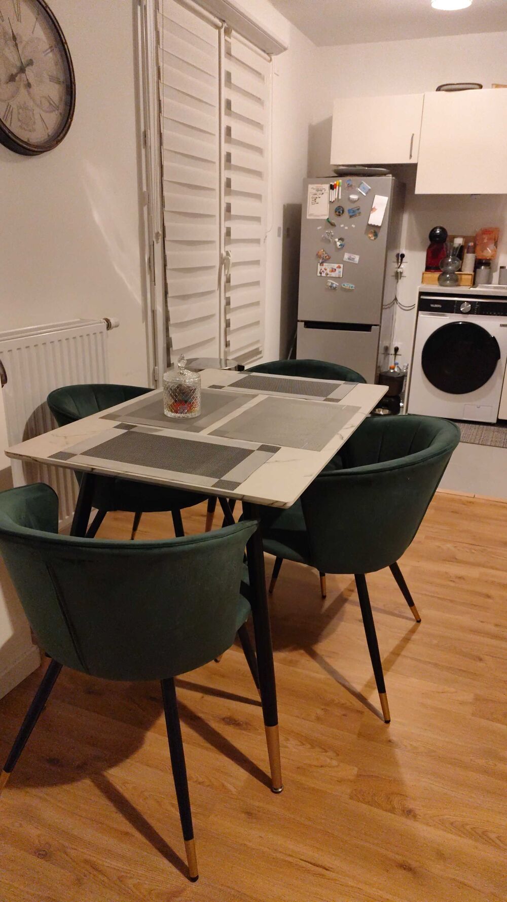 table effet marbre Meubles