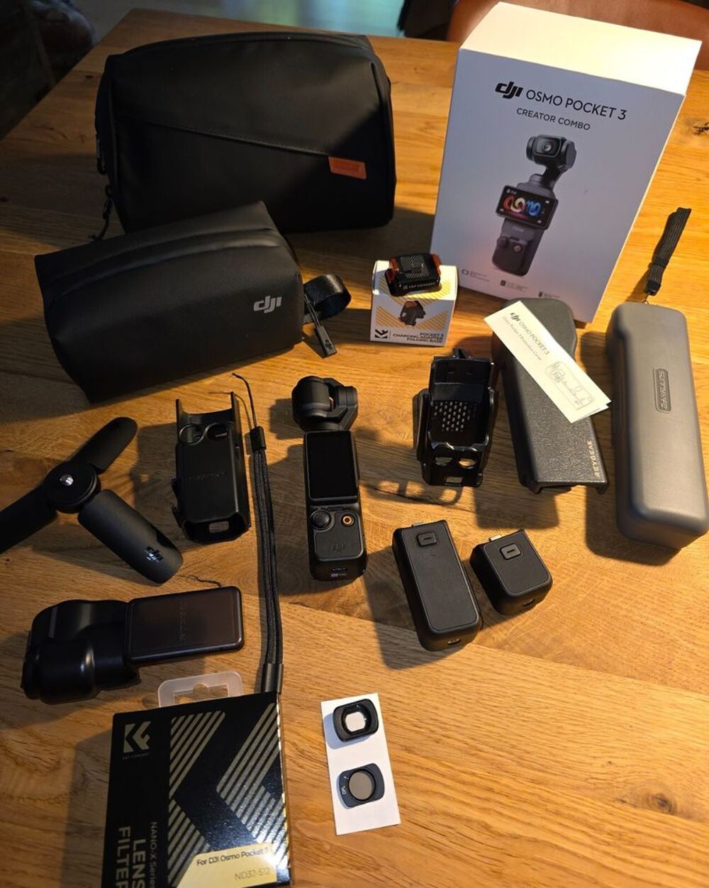 cam&eacute;ra DJI Pocket 3 Photos/Video/TV
