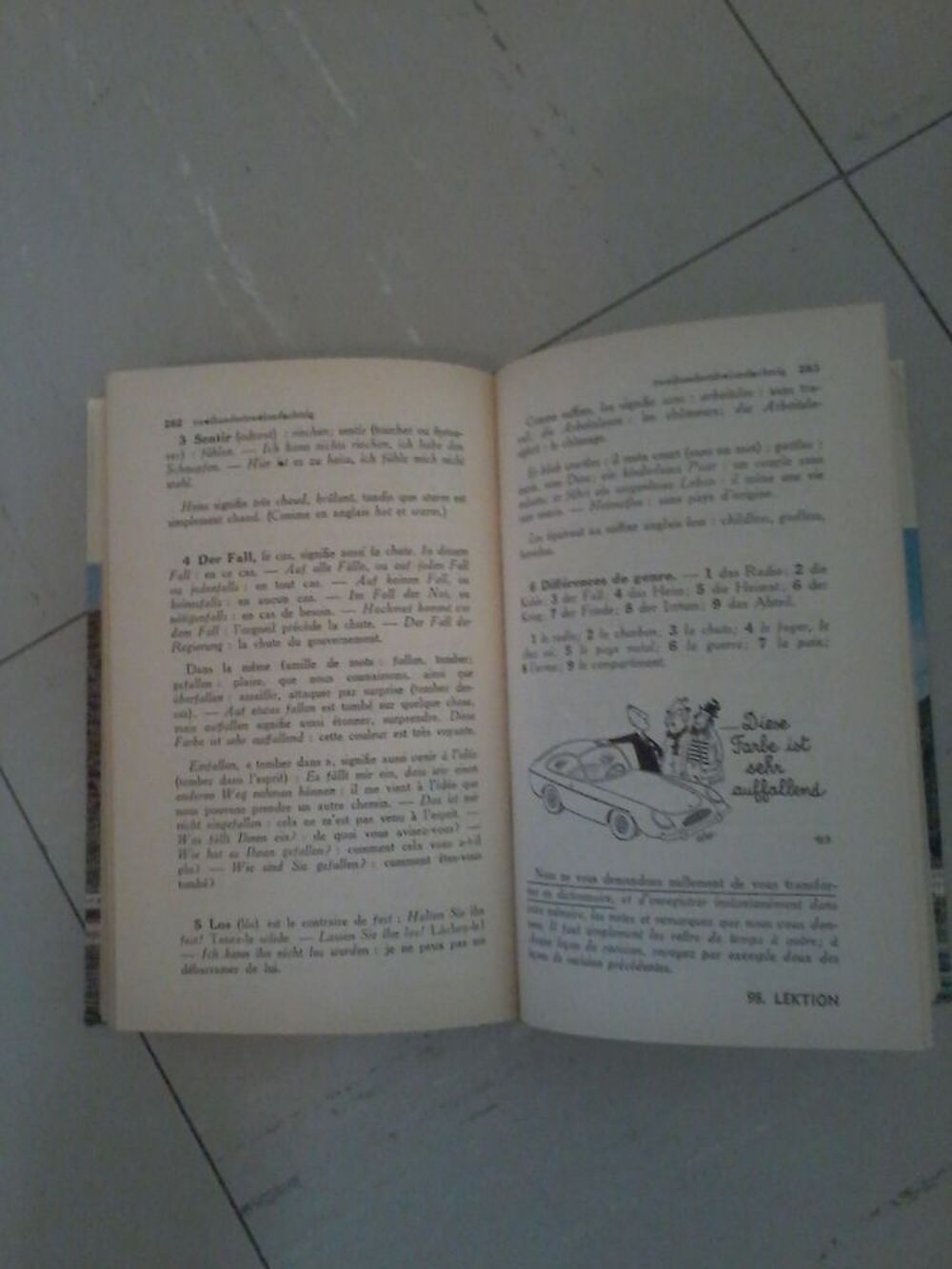 Livre fran&ccedil;ais allemand 