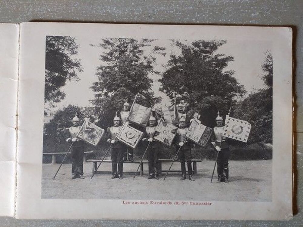 Album Photographies 8&egrave;me Cuirassiers Tours 1902 / Cavalerie 