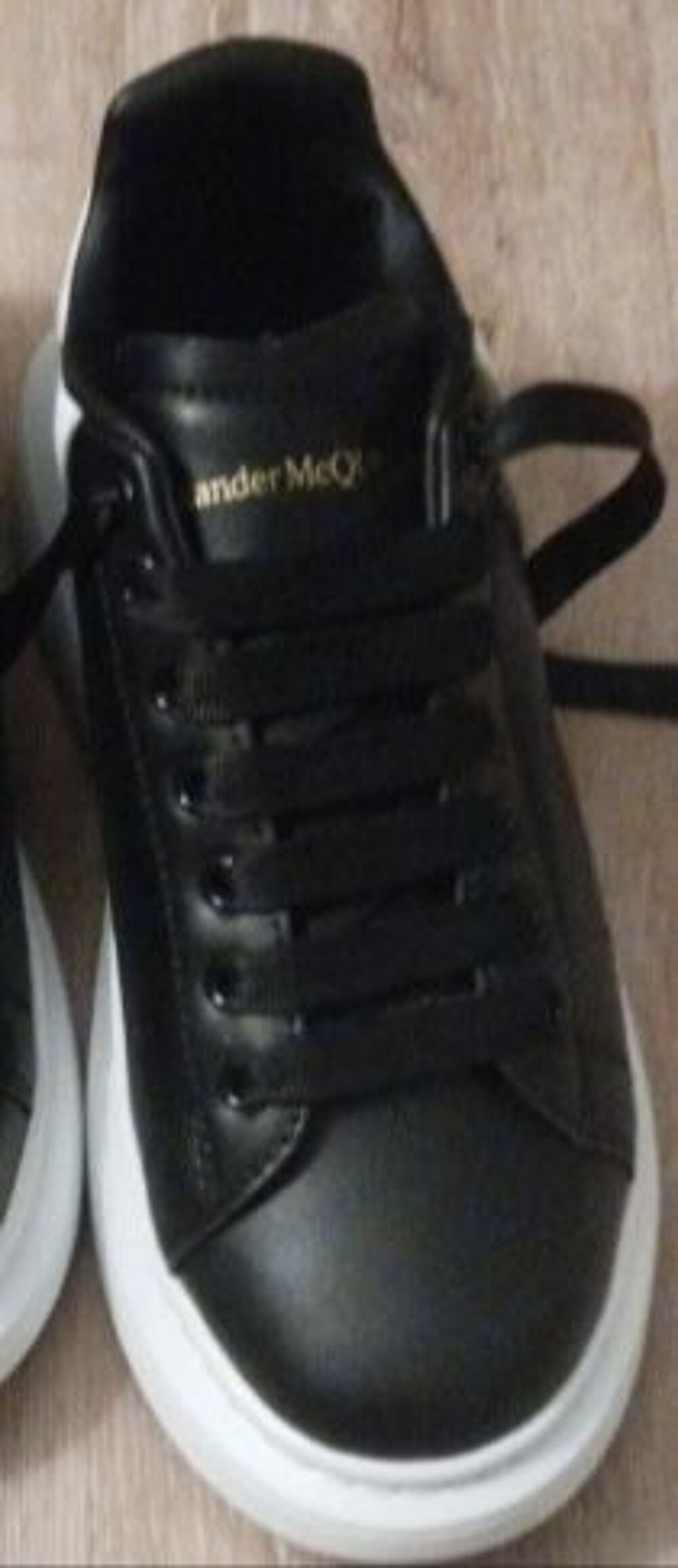 Baskets Alexander McQueen neuves noires taille 41 Chaussures