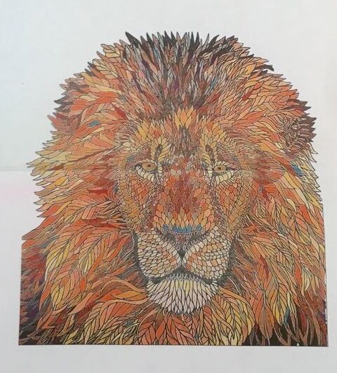 Lot Wooden Puzzle abeille et lion Paris 20 (75)