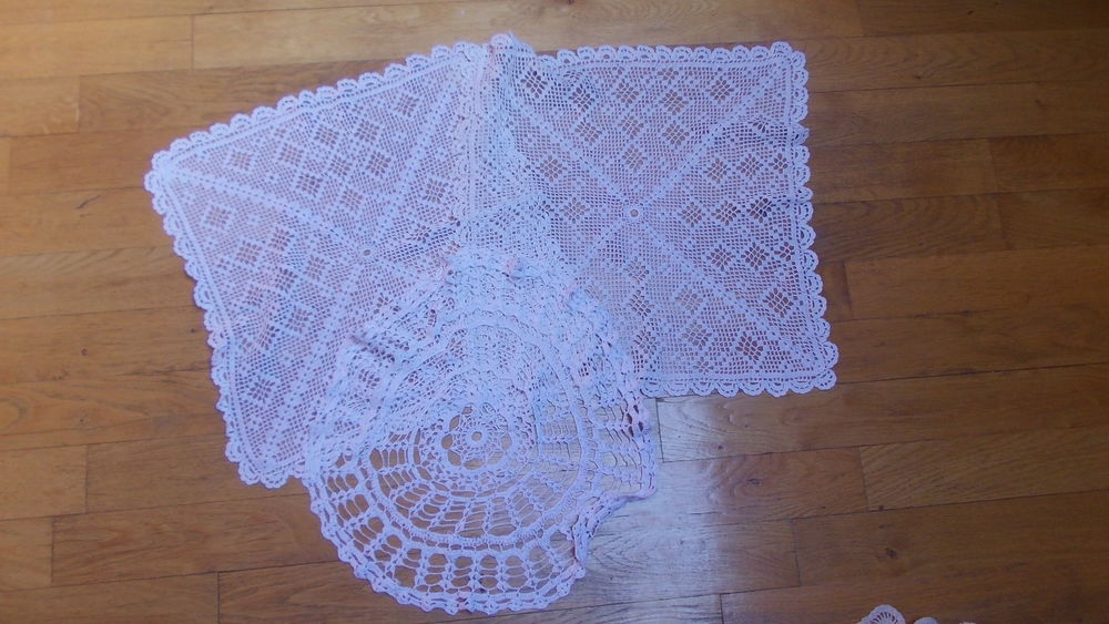 napperons fait au crochet Décoration