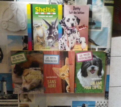 5 LIVRES ENFANTS : SHELTIE 100% ANIMAUX PETITS VETERINAIRES 7 Bubry (56)