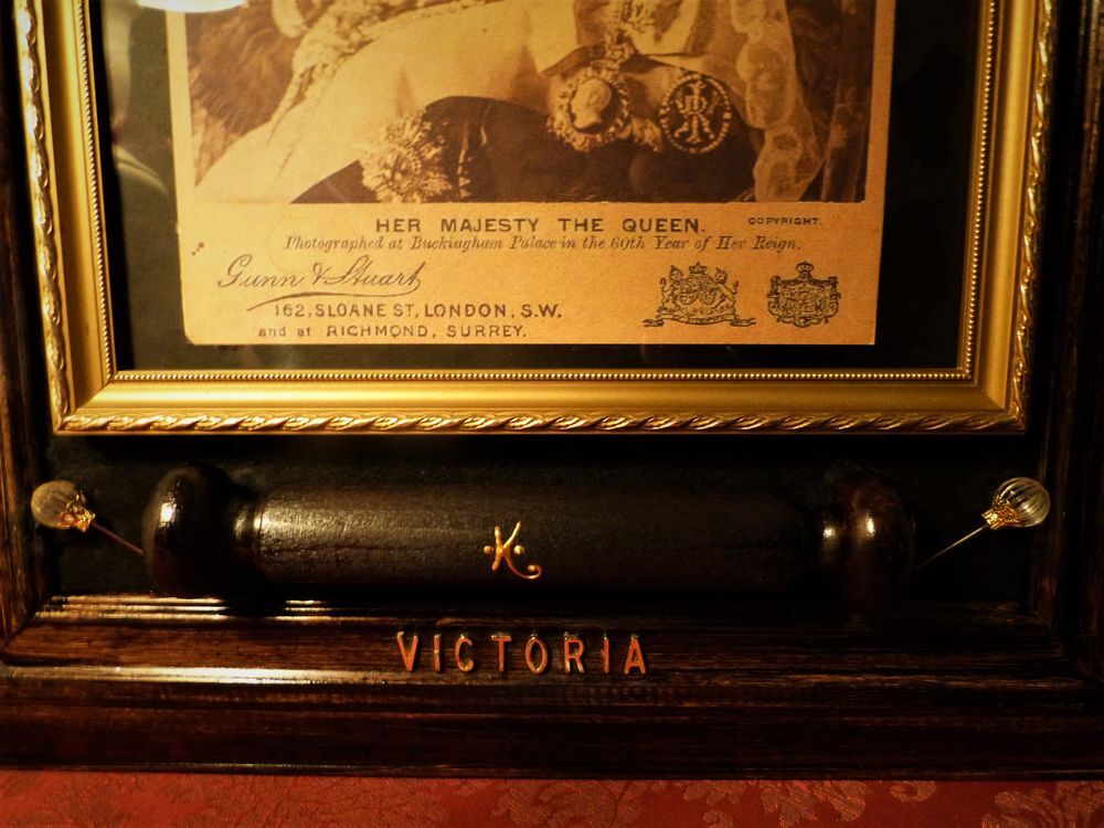 Tableau "QUEEN VICTORIA" Cr&eacute;a. Steampunk Décoration