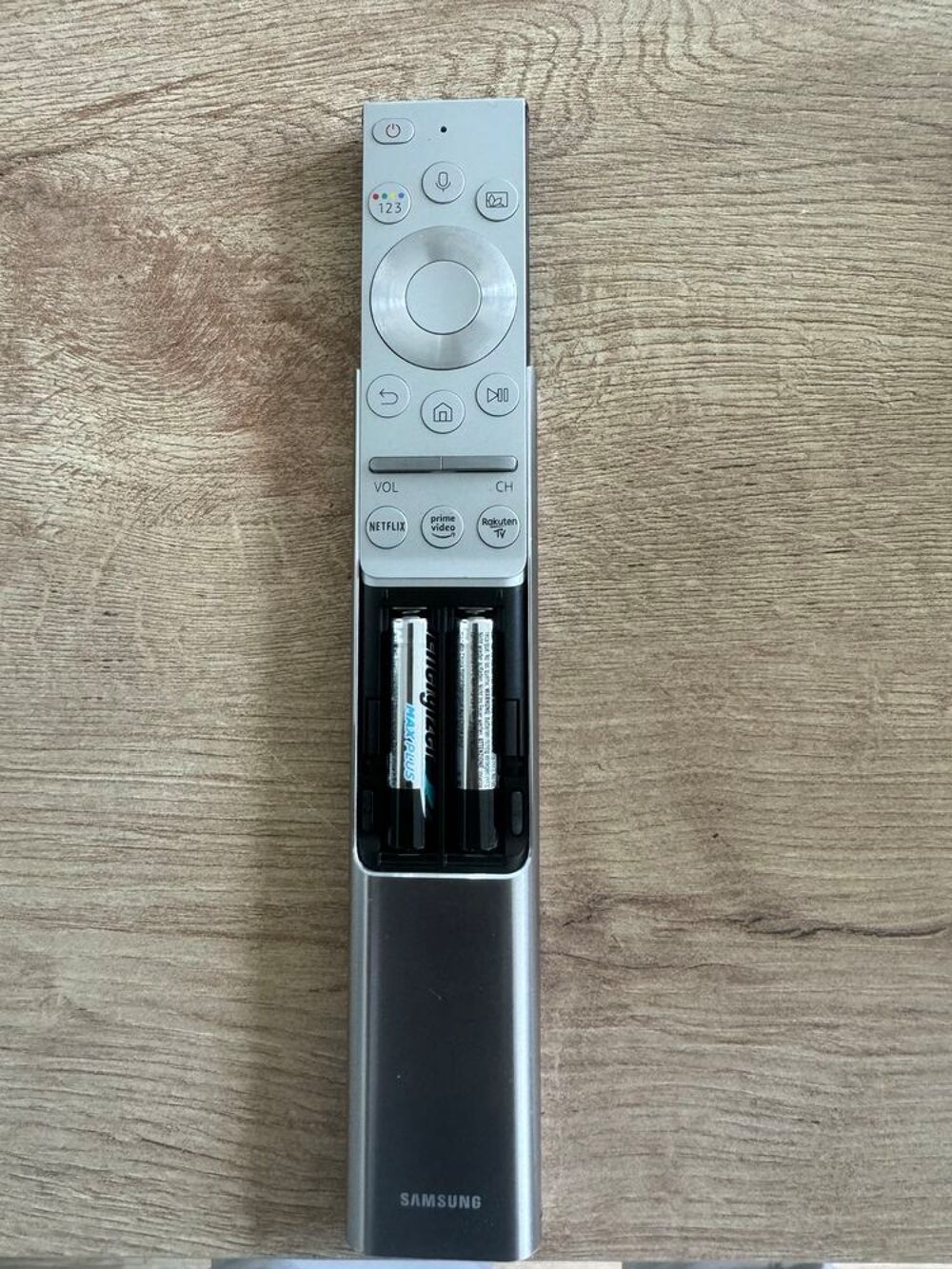 telecommande metallique a pile Samsung Photos/Video/TV