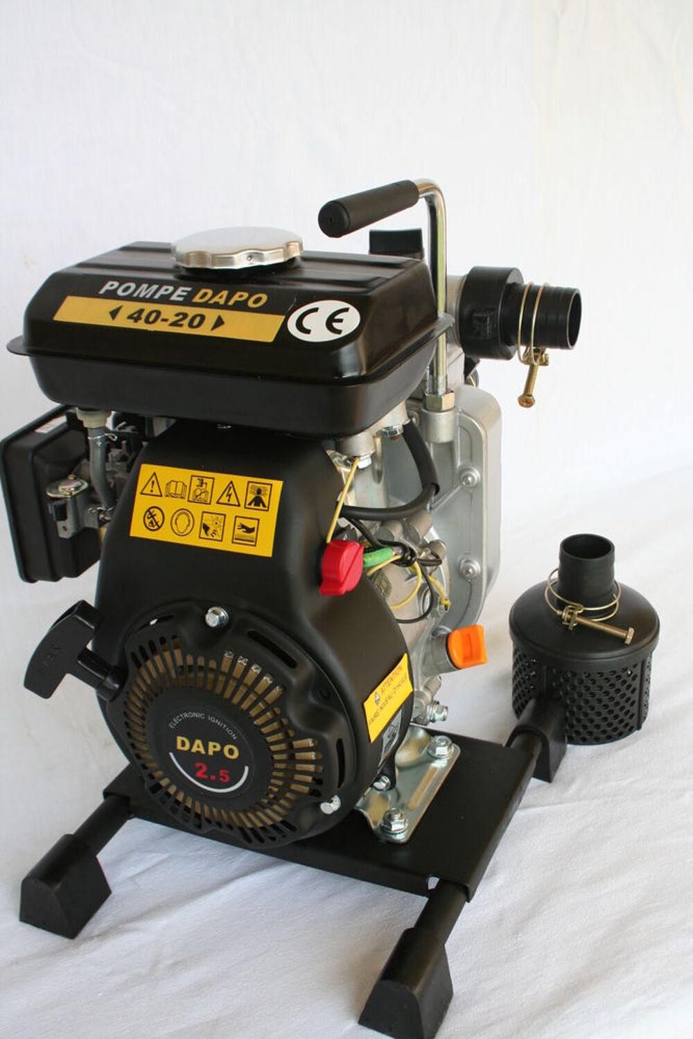 POMPE &agrave; EAU &agrave; MOTEUR ESSENCE 4 T. Bricolage
