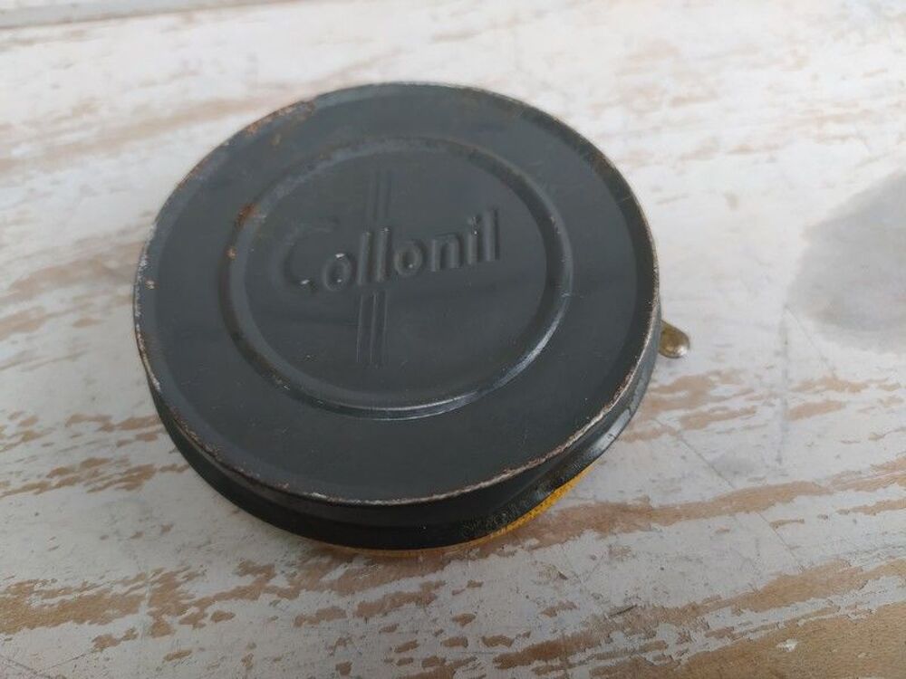 Ancienne Boite Publicitaire Cirage Cr&egrave;me Collonil
