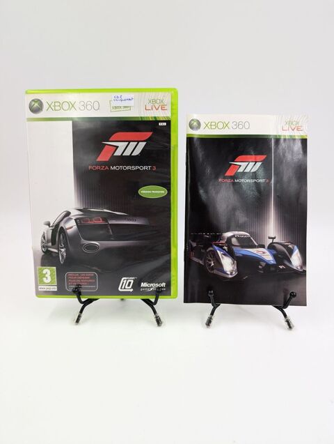 Jeu Xbox 360 Forza MotorSport 3 en boite, complet (CD 2) 2 Vulbens (74)