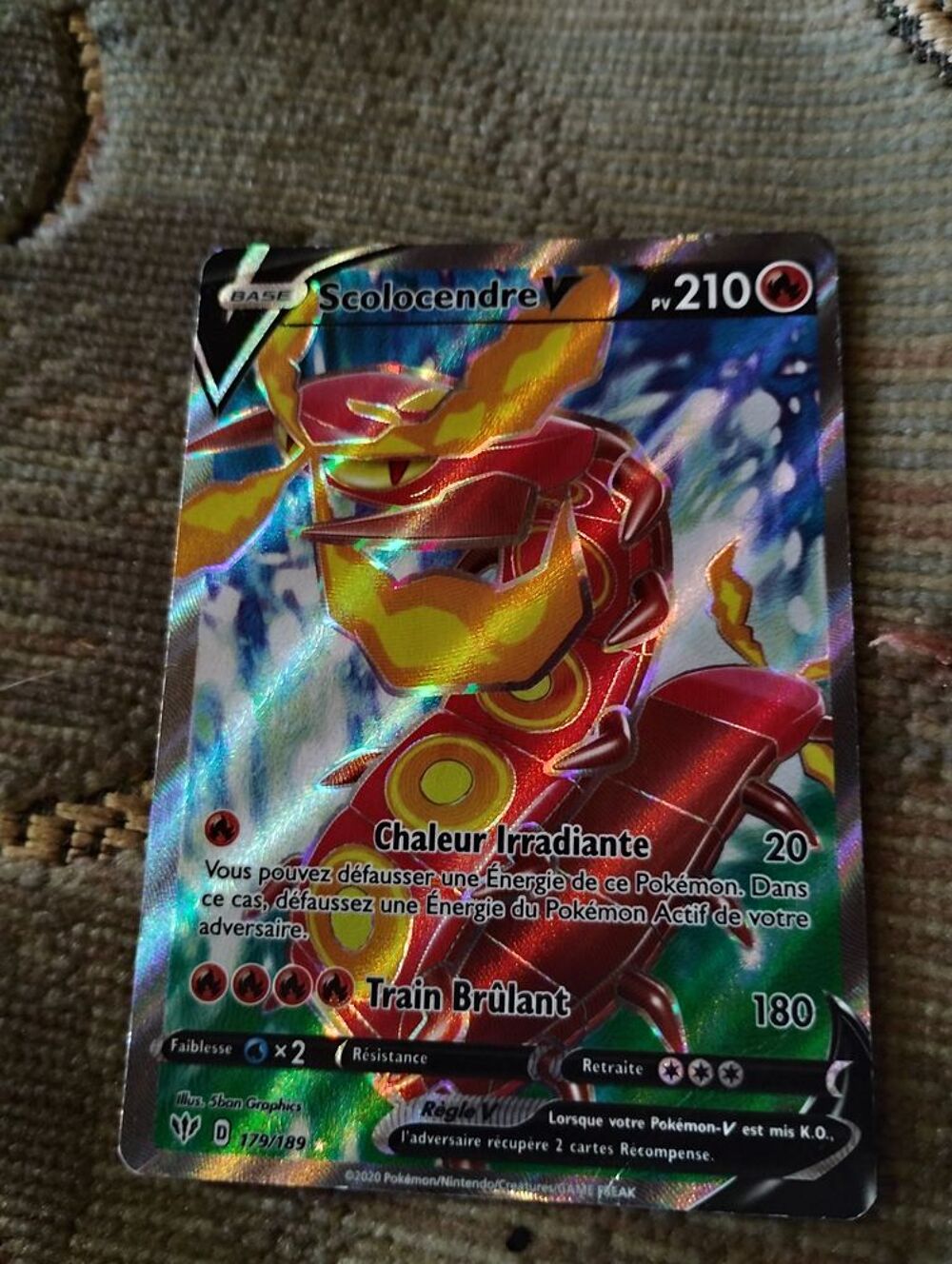 Cartes Pok&eacute;mon GX et V holographiques Jeux / jouets