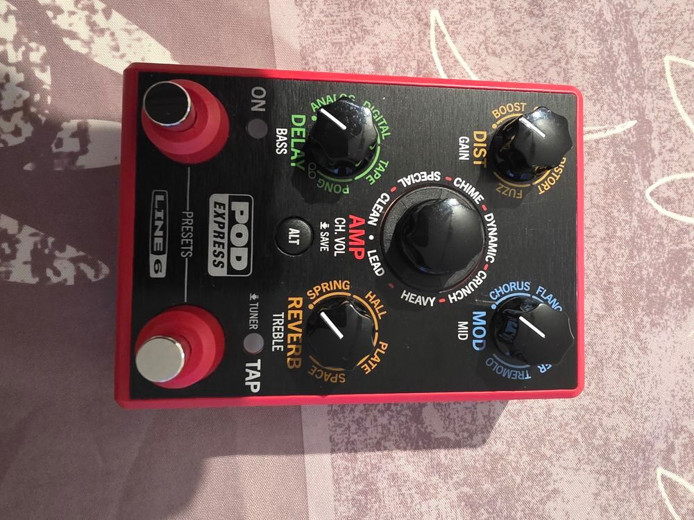 P&eacute;dalier Line 6 Pod Express Instruments de musique