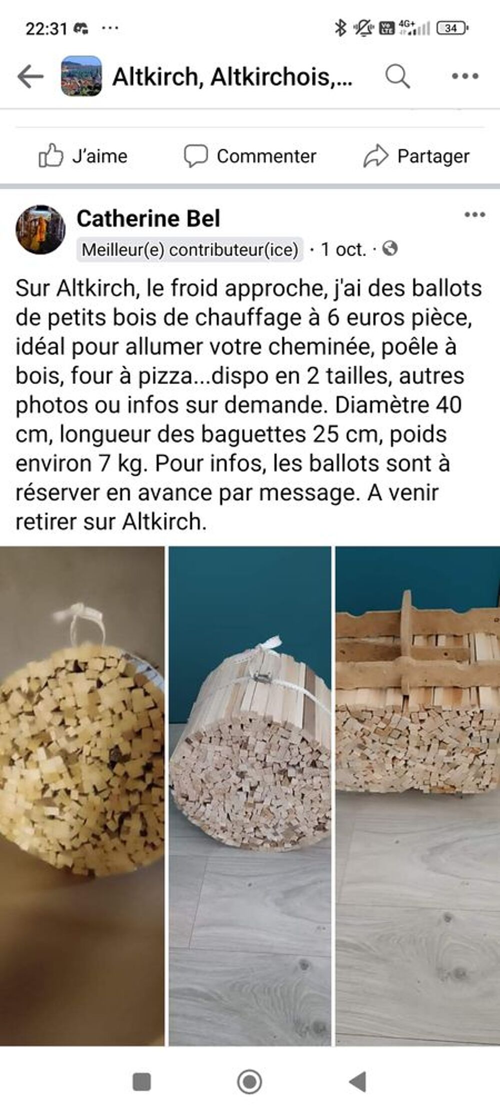 Petit bois d'allumage en ballots Bricolage