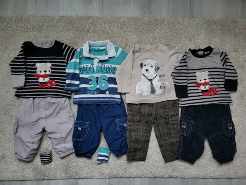 Lot vtements garon 6 mois hiver/printemps - 109 pices 150 Combaillaux (34)