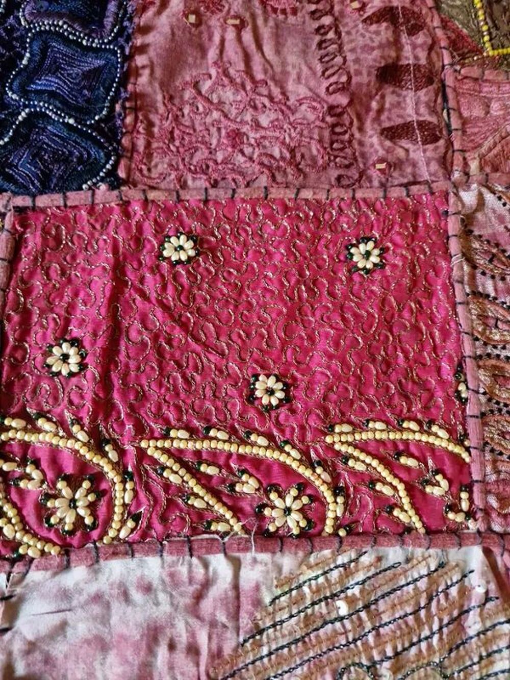 Dessus de lit Patchwork neuf Décoration
