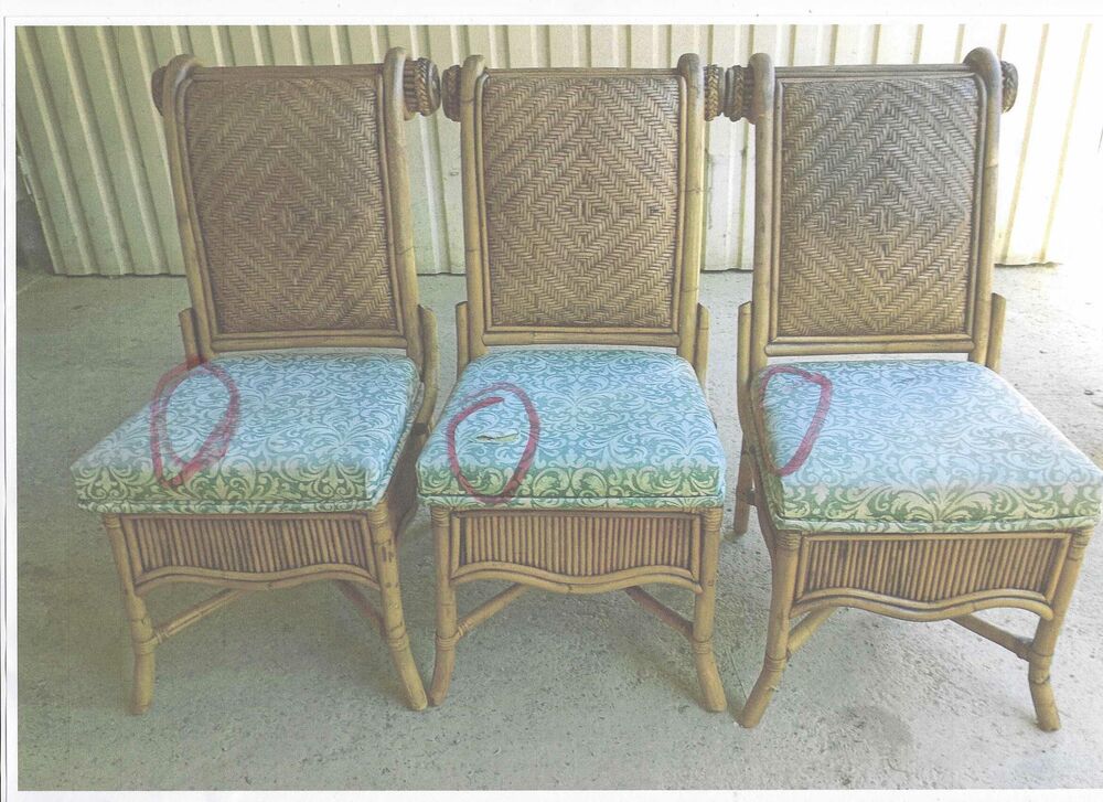 SALON DE JARDIN BAMBOU ROTIN STYLE COLONNIAL Meubles