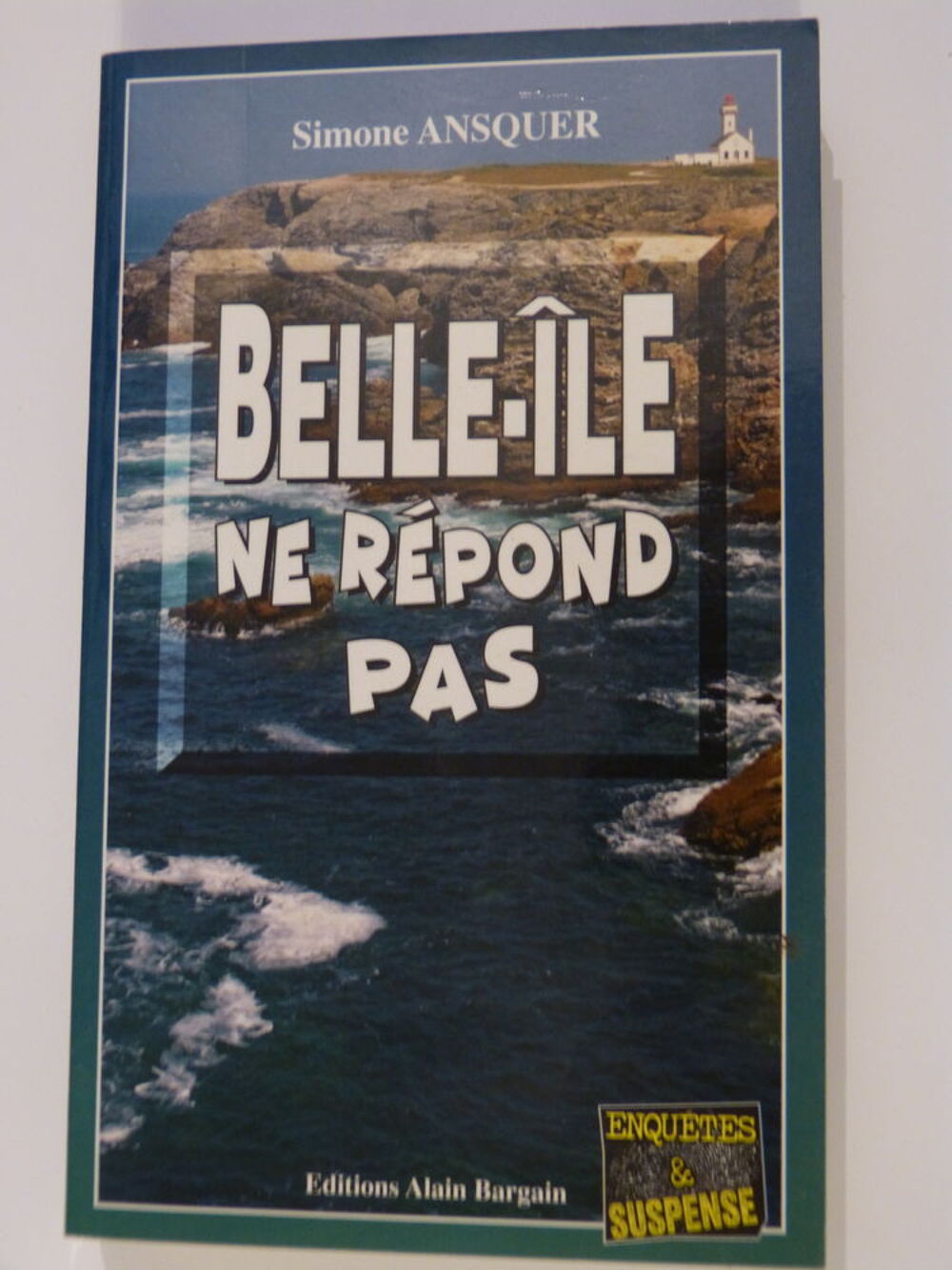 BELLE ILE NE REPOND PAS roman policier BRETON BARGAIN Livres et BD