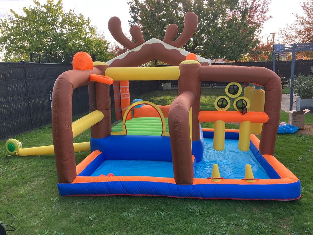 Ch&acirc;teau gonflable Wapiti/Renne de No&euml;l Jeux / jouets
