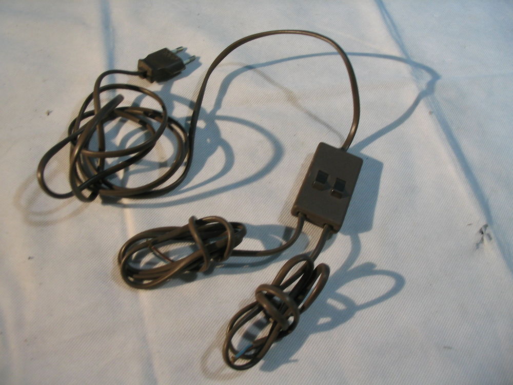 Cordon &eacute;lectrique avec 2 interrupteurs Bricolage