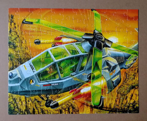 Puzzle Action Man complet - MB - Annes 90 - Hasbro 8 Argenteuil (95)
