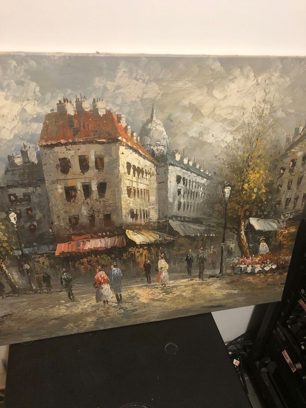 Toile peinte &agrave; l'huile Décoration