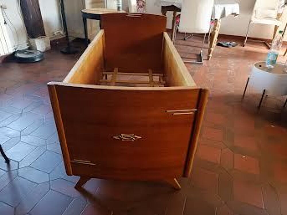 LIT B&Eacute;B&Eacute; BOIS VINTAGE Mobilier enfants