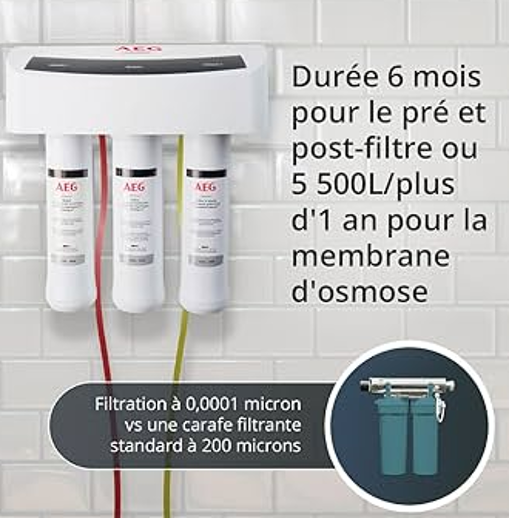 Osmoseur AEG sous-&eacute;vier Cuisine