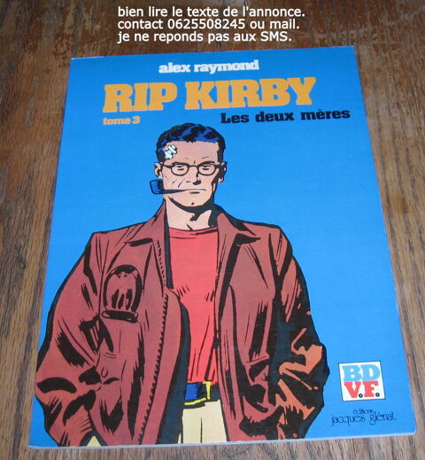 bd Rip Kirby tomes 3/4/10. Wattrelos (59)